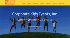 Desktop Screenshot of conferencechildcare.com